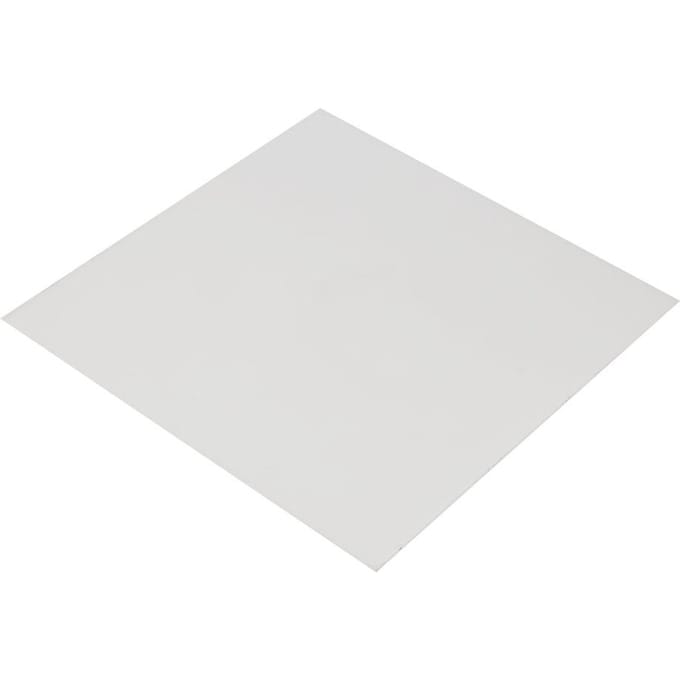 2x300x300mm Witte Polyoxymethyleen Plaat POM Technische Kunststof Plaat