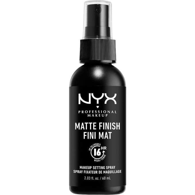 Nyx Professional Makeup Setting Spray - Matte - Fixeerspray - Transparant, geschikt voor elk huid type - vegan formule