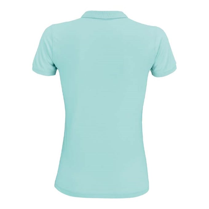 SOLS Dames/dames Planet Organic Polo Shirt (Arctisch blauw)