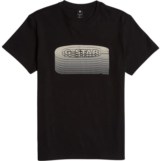 T-shirt G-Star Stacked old skool logo