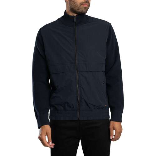 Regular fit gebreid jack van katoenmix model 'Kobello'