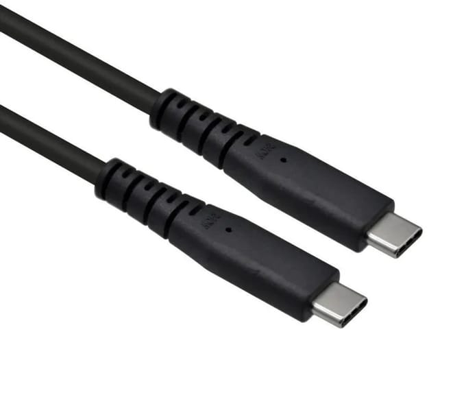 Goobay Gecertificeerde USB-C-kabel, USB4 versie 2.0, 1,2 m, zwart, 240 W, 5 A, 80 Gbit/s, 16K @ 60 Hz, Power Delivery