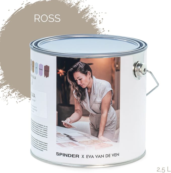Spinder x Eva van de Ven 2,5L matte muurverf - Ross