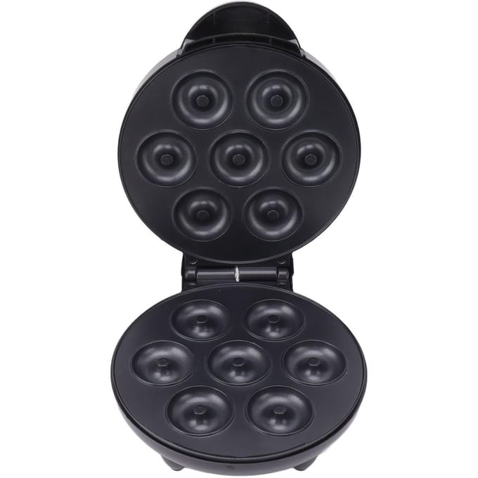 1000W Dubbelzijdig Verwarmende Donutmachine Multifunctionele Elektrische Donutmaker L black