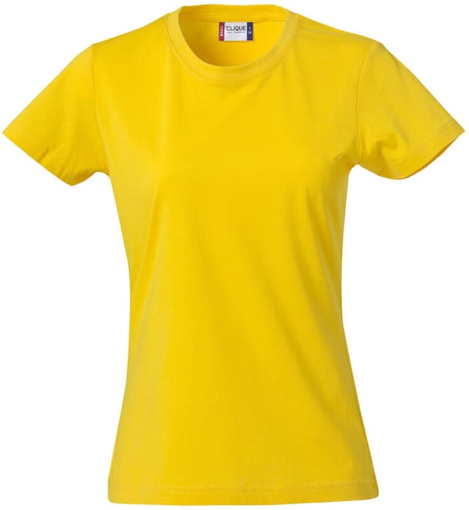 Clique Basic-T Women 029031 - Lemon - S