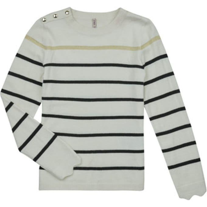 Only  Trui KOGELISA LS BUTTON O-NECK CS KNT