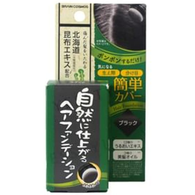 BRAIN COSMOS - Rishiri Hair Foundation Black 5g