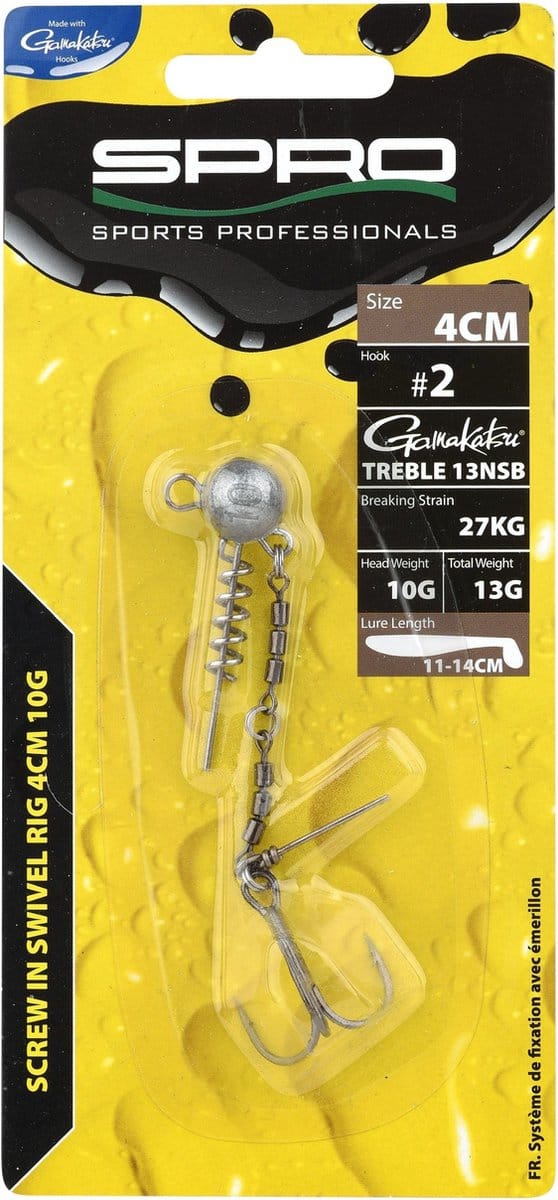 Spro Screw in 360 Rig - 11 cm - 7 gram