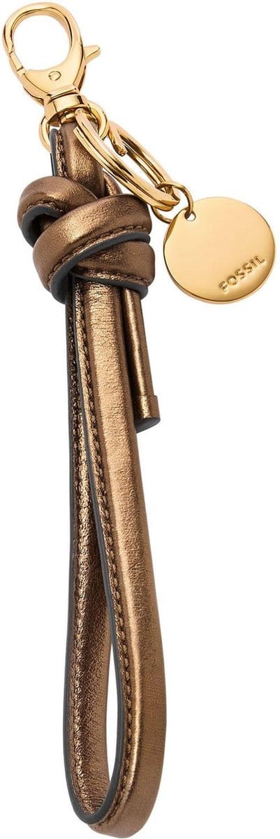 FOSSIL Sleutelhanger Keyfob Key Ring Bronze Brons