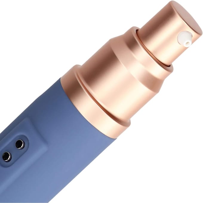 Loveline - Vibrator met glijmiddel compartiment en pomp