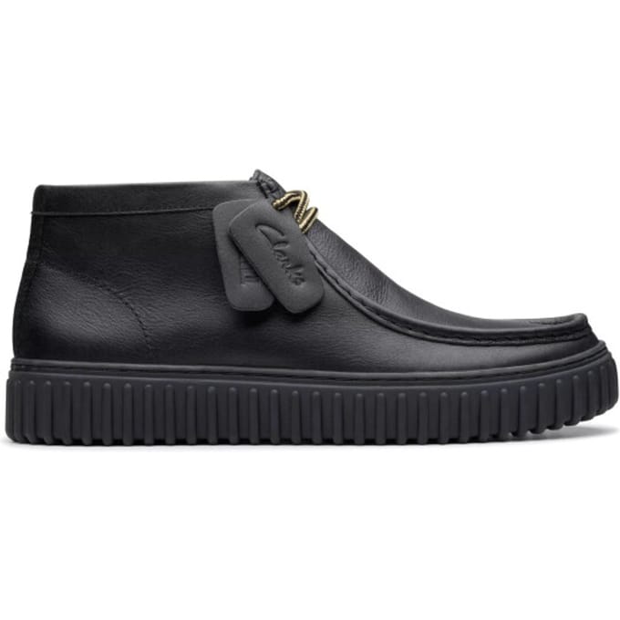 Clarks Torhill Hi - heren laars - Zwart - maat 44 (EU) 9.5 (UK)