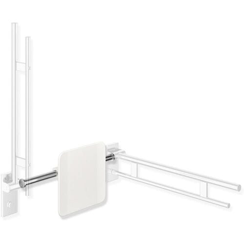 HEWI System 900 back support Design A, axle size 48.6 to 58.6 cm 900.51.90640 92