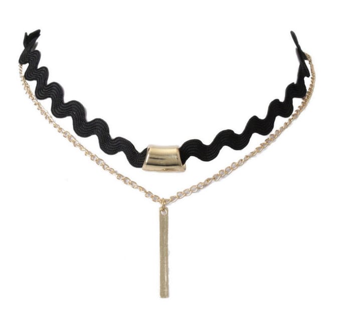 Hiden - Choker - Ketting Dames - Choker Ketting Dames - Keelbandje - Accessoires | Koreaans