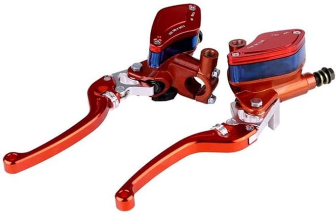 Allecto Hydraulische Bremspumpe - Remhendel - Instelbaar - Orange