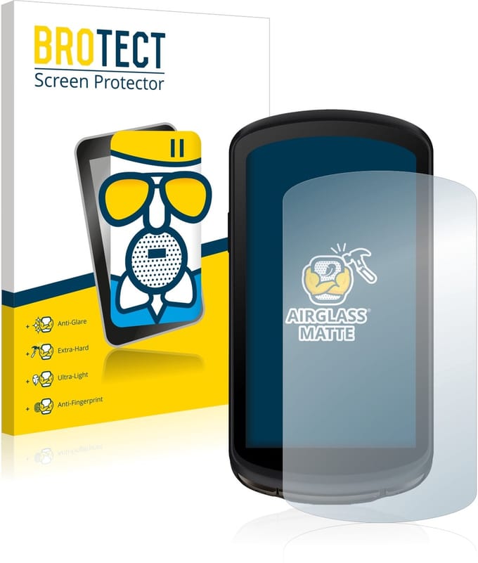 BROTECT - Screenprotector voor Garmin Edge 1040 Solar - Folie Beschermfolie Beschermglas matte