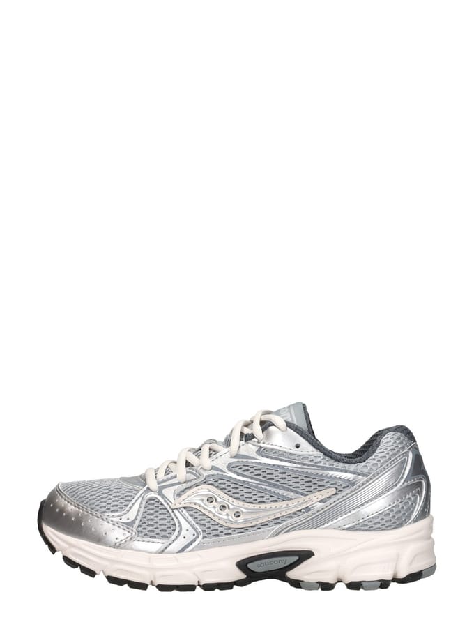 Saucony Ride Millennium W Sneakers - Textiel - Dames - Zilver - Maat 37