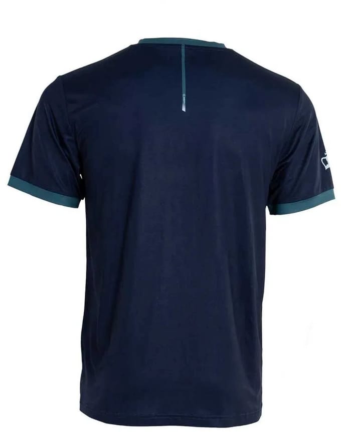 Black Crown Monterrey T-shirt Met Korte Mouwen Blauw M Man
