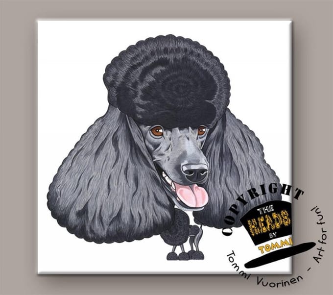 Tegel Hond Poedel