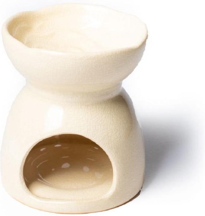 Olieverdamper Levensboom Naturel Keramiek (11 x 9.5 cm)