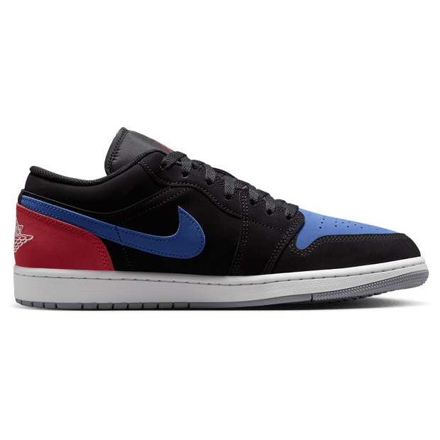 Jordan 1 Low Sneakers Heren - Zwart - Maat 45 - Leer