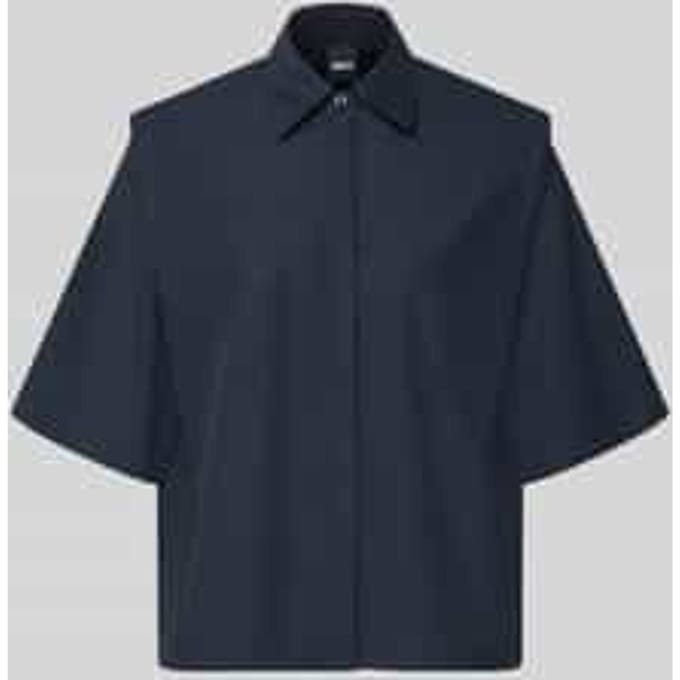 Oversized overhemdblouse van puur katoen model 'BIMINA'