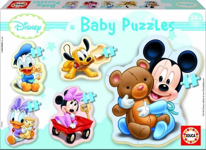 Educa puzzel 3 tot 5 stukjes Disney