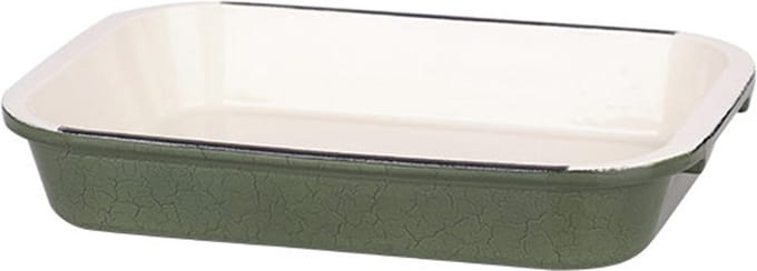 Cosy & Trendy Gietijzeren Ovenschaal Castard Groen