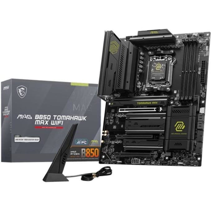 MSI MAG B850 TOMAHAWK MAX WIFI - Moederbord - AMD B850 - ATX - Socket AM5 - DDR5