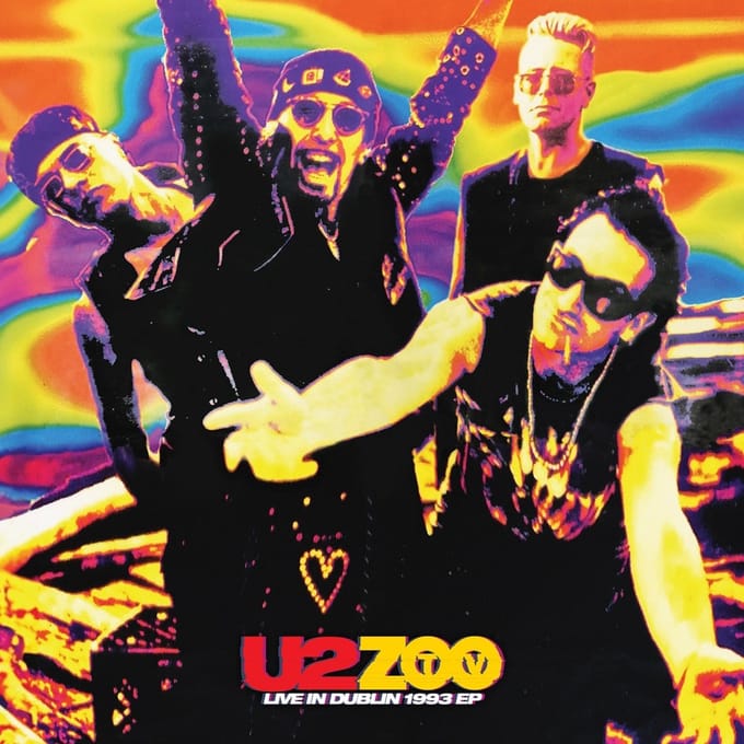 U2 - Zoo TV Live In Dublin 1993 EP (5" CD Single) (Limited Edition)