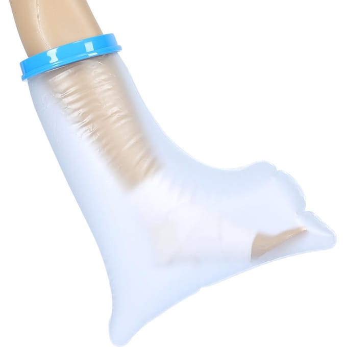 Children s legs with blue PP ring with bathing protective sleeve SL H2123 45cm(Child legs ) white
