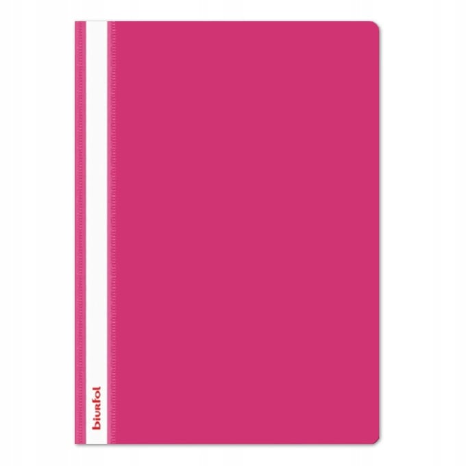 Stevige PP A4 Map, Niet Ophangbaar, Roze