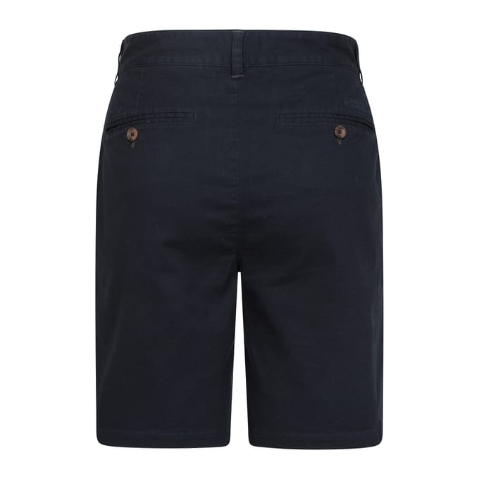 Mountain Warehouse Heren Biologische Chino Shorts (Marine)