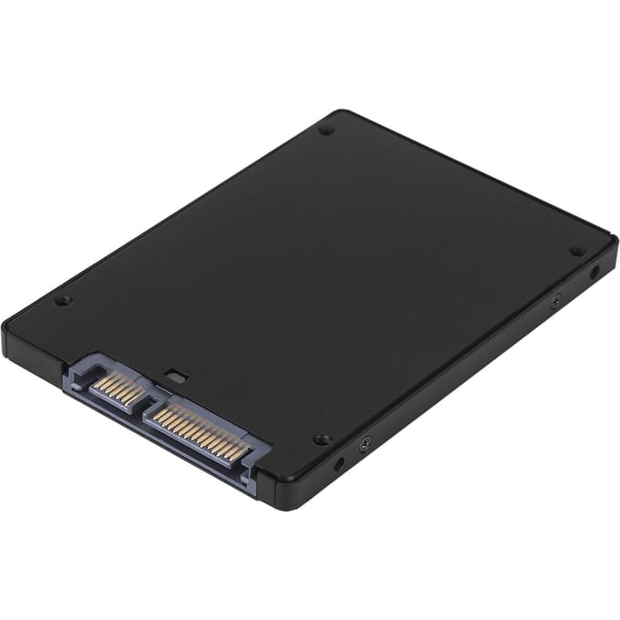 Adaptateur Convertisseur Métal mSATA vers 2.5 SATA III HDD SSD avec Boîtier en Aluminium black