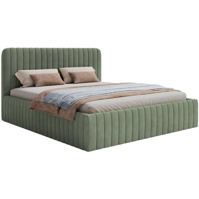 Bedframe Destro velvet met opbergruimte 140 x 200 | NADUVI Collection