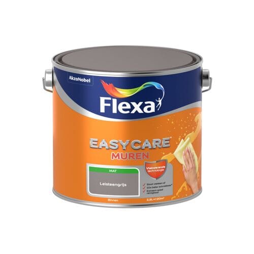 Flexa Easycare Muurverf Mat - Leisteengrijs - 2,5 liter