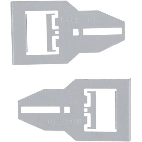 KS Tools 500.1387 Radio-ontgrendelingsgereedschap Clarion, 2-delig