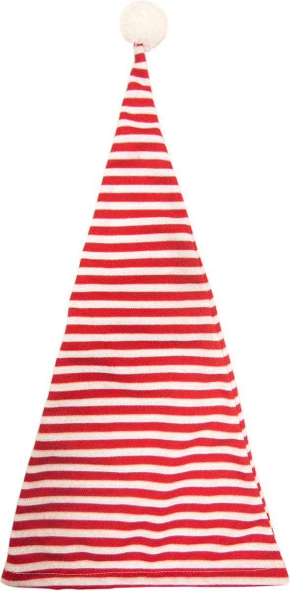 WIDMANN - Rood met witte slaapmuts voor volwassenen