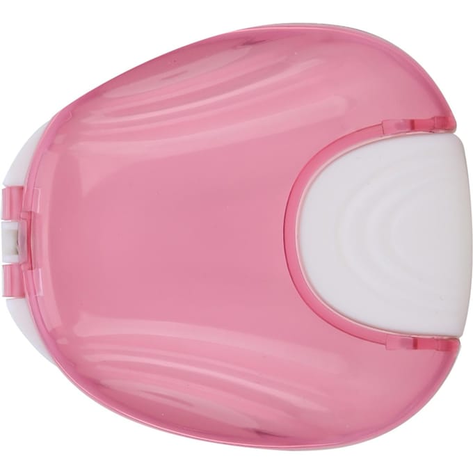 Orthodontische Retentiebox Draagbaar Volwassen Waterdicht Prothese Doos OpbergcontainerRoze roze