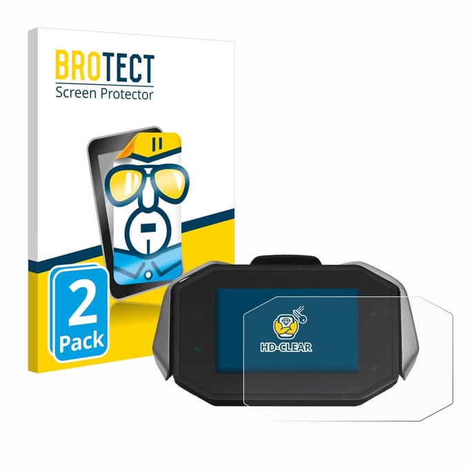 BROTECT - Screenprotector voor MV Agusta Dragster RC TFT - Folie Beschermfolie transparant 2 Stuks