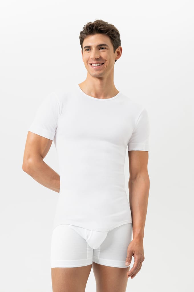 mey Herren T-Shirt Met 1/2-Mouw Serie Noblesse