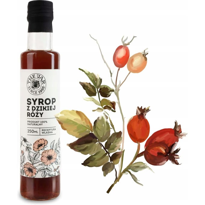 Rozenbottelsiroop Rietsuiker 250 ml