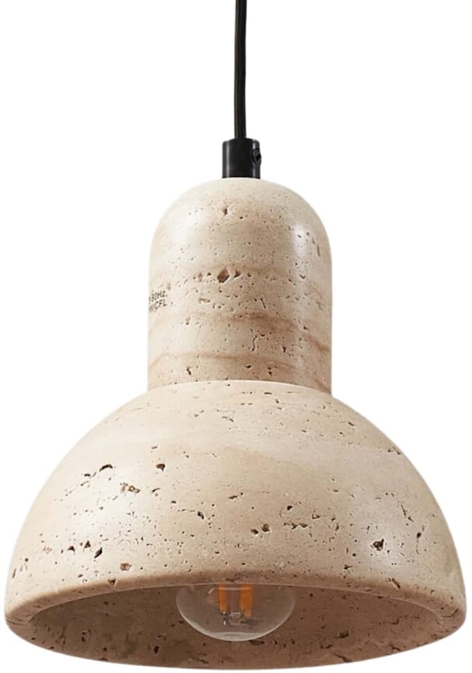 Kosilum - Lioren - Hanglamp - Beige - Steen