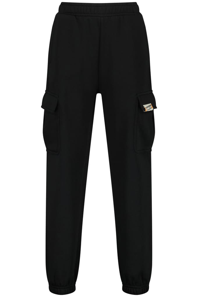 Vingino Girls G-basic-sweat-cargo Pant Pants Deep Black Taglia: 8 | Pantaloni Outlet | kids | Nero