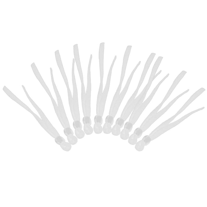 200 pièces Élastiques Boucle Réglable Élastique Cordon Corde pour Couture Blanc Plat blanc