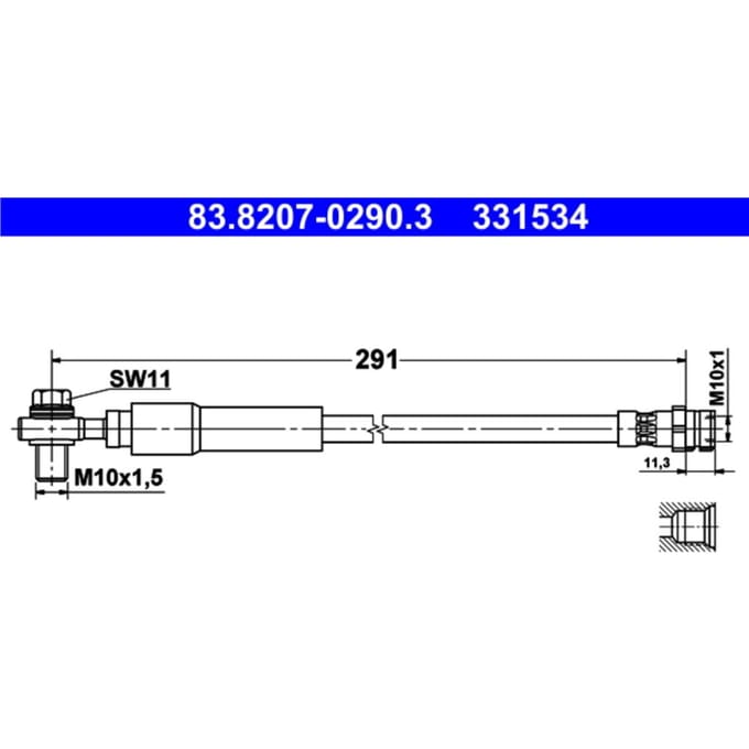 Remleiding ATE 83.8207-0290.3