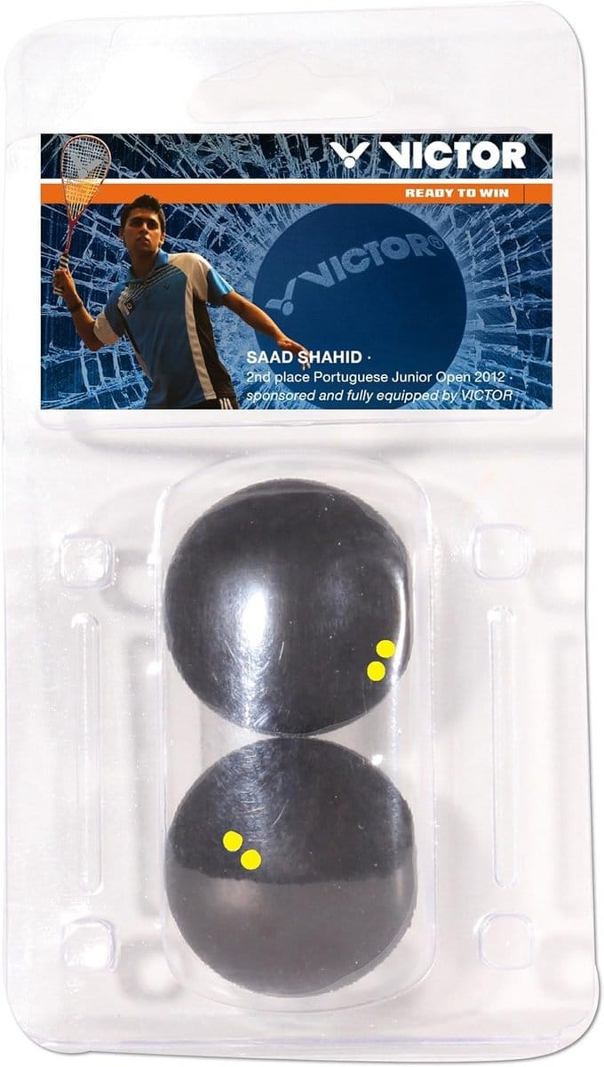 Squashbal in blisterverpakking