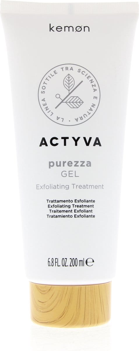 Kemon Shampoo Actyva Purezza Gel Exfoliating Treatment