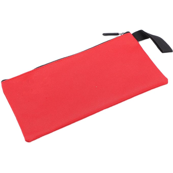 Canvas Gereedschapstas Duurzaam Waterdicht Draagbare Canvas Ritszak voor Opslag van ItemsRood red