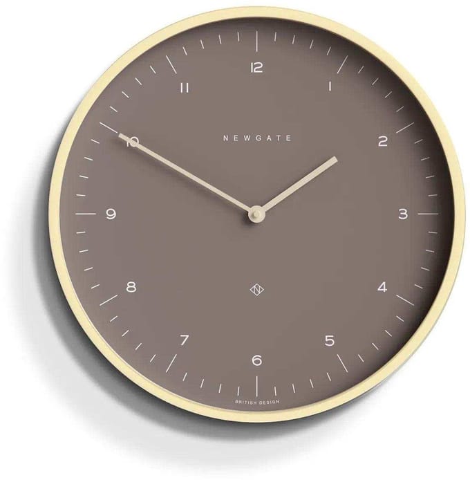 Newgate Wandklok Mr Clarke - 40cm - bruin