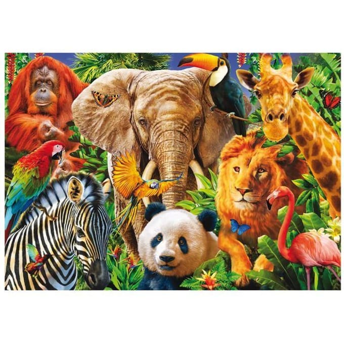 Educa - Puzzel - 500 stukjes - Wilde dieren - Legpuzzel